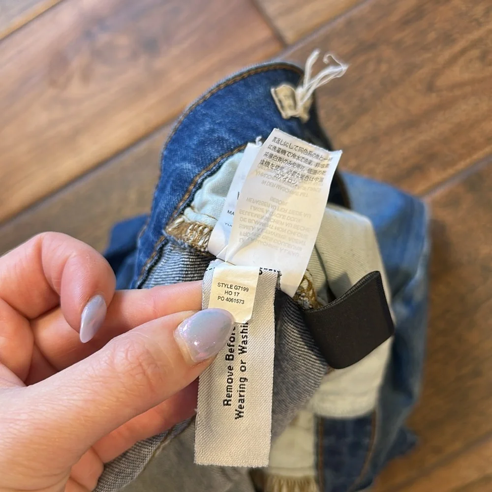 Madewell High rise slim boyfriend jean‎ sz 27, tag frayed - Picture 5 of 12